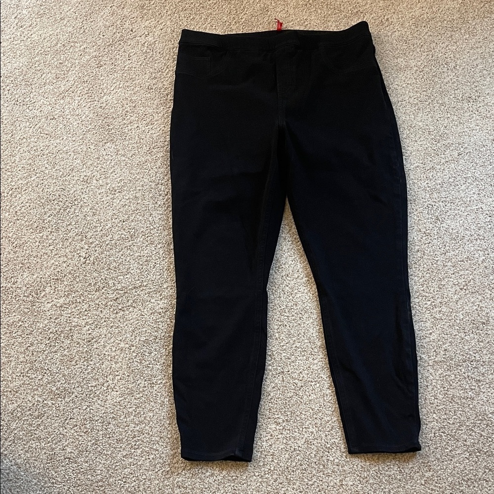 SPANX Midnight Black Skinny Pants